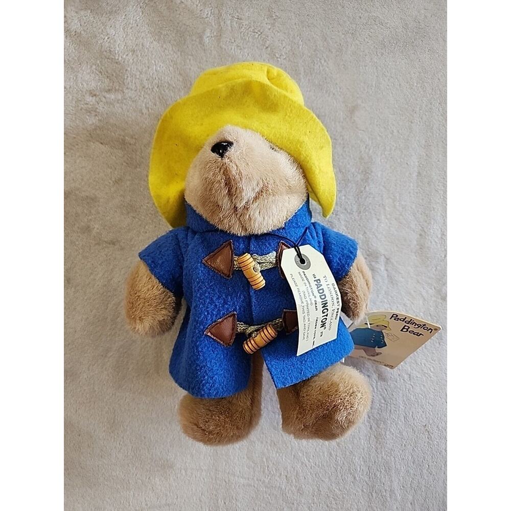 VINTAGE SEARS PADDINGTON BEAR 9" STUFFED ANIMAL PLUSH